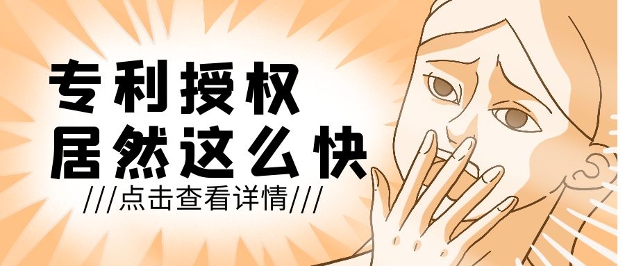 10個月獲得專利授權(quán)， 兩種途徑即刻了解……